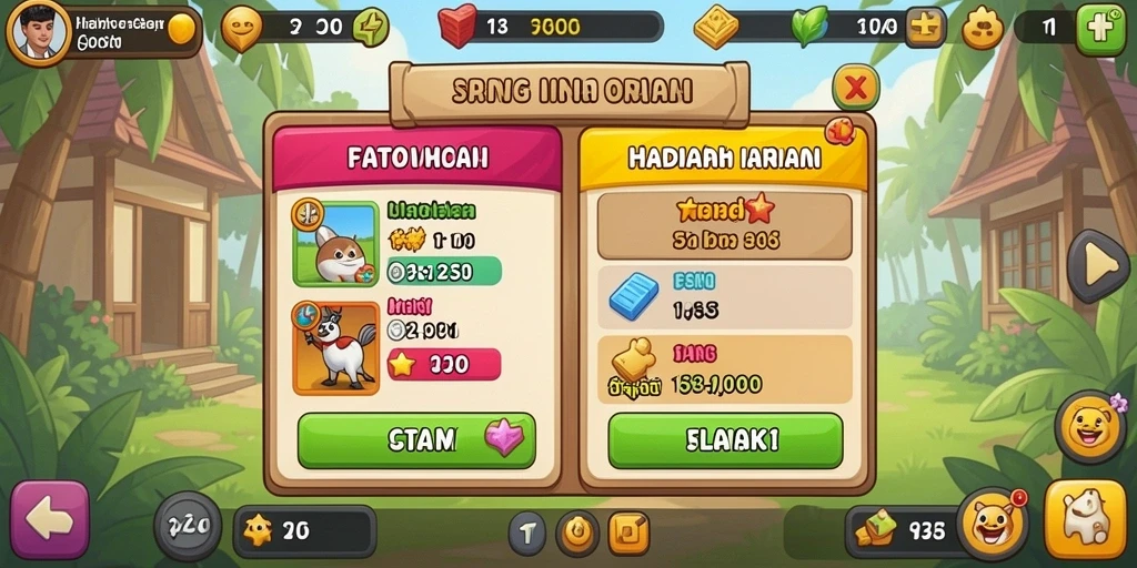 Tampilan grafis yang menawan dan memukau.