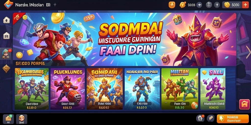 Tampilan antarmuka pengguna yang intuitif.