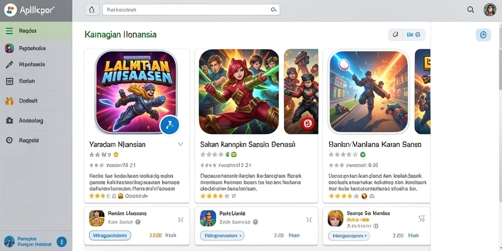 Tangkapan layar menunjukkan antarmuka permainan yang menarik.