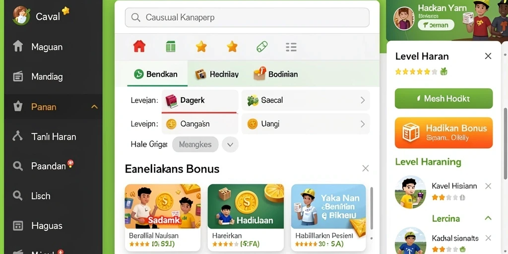 Tampilan layar utama PAUS123 yang menarik dan interaktif.