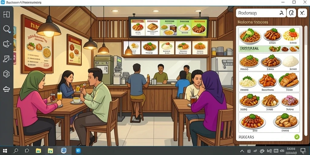 Tampilan antarmuka yang menarik dan mudah digunakan.