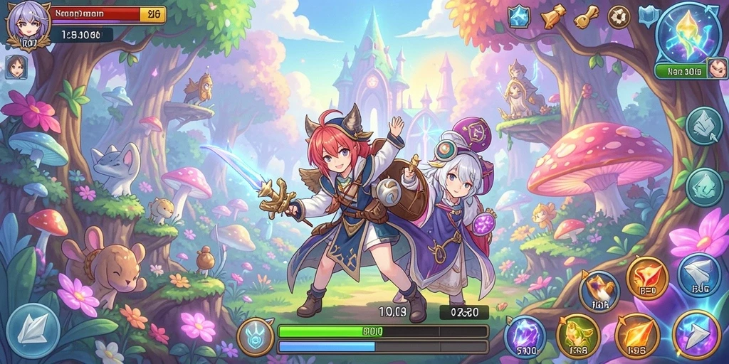 Tangkapan layar gameplay yang menakjubkan.